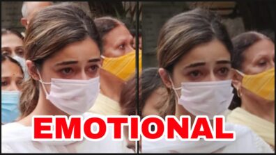 Heartbreaking Moment: Ananya Panday’s grandmother passes away, actress caught on camera crying, see pic