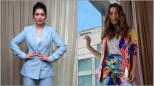 Highlighting The Groovy Pantsuits Of The Boss Lady Hansika Motwani