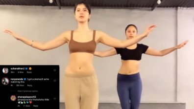 Hilarious: Shanaya Kapoor gives bestie Navya Nanda a ‘stomach ache’ with her belly dance, check ASAP