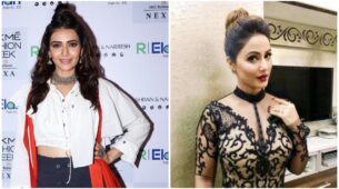 Hina Khan Vs Karishma Tanna: Who Is Your Favourite Diva In The Top Knot Bun?