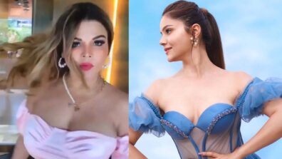 Hot Bigg Boss Babes: Rubina Dilaik & Rakhi Sawant’s sensuous hot ‘off-shoulder’ outfits make netizens feel the heat