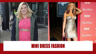 Hot Legs: When Jennifer Aniston & Kelly Clarkson Flaunted Their Hot Legs In Mini Dresses