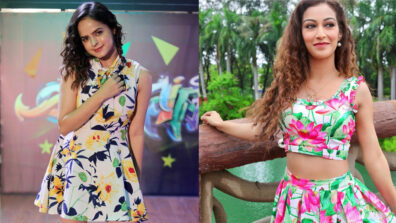 [Hotness Alert] TMKOC beauties Palak Sindhwani & Sunayana Fozdar’s gorgeous midi floral fashion is vogue goals