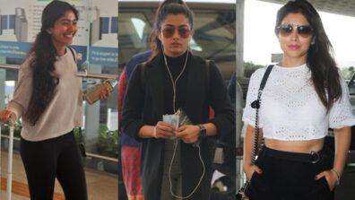 Hottest Airport Babe: Sai Pallavi Vs Rashmika Mandanna Vs Shriya Saran: Who deserves a 10/10 for her casual vogue game? (Fan Battle)