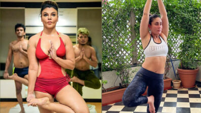 Hottest Yoga Pose: Rakhi Sawant Vs Kareena Kapoor: Who slays the oomph game with perfection? Vote Now (Fan Battle)