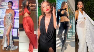 Hottie Alert: Backless To The Deep Neck, Nia Sharma Has A Versatile Revealing Fashion