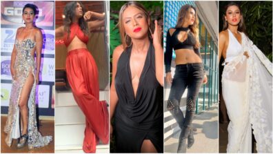 Hottie Alert: Backless To The Deep Neck, Nia Sharma Has A Versatile Revealing Fashion