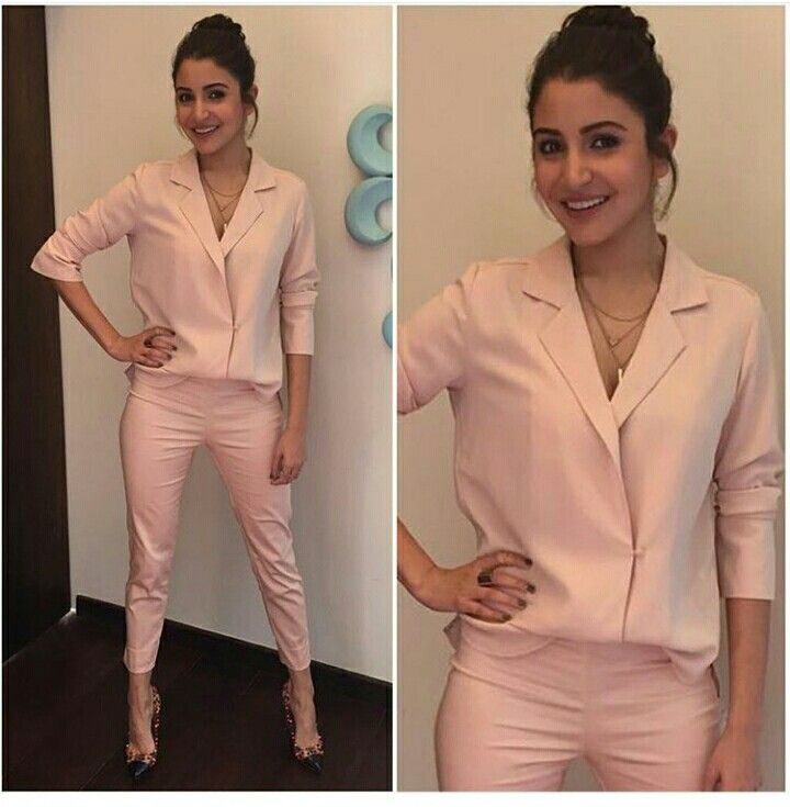 Huma Qureshi Or Anushka Sharma: Who Is The Queen Of Monotone Pantsuit Fashion? - 1