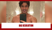Imlie lead Gashmeer Mahajani makes a big resolution, deets inside