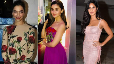 In love with Dolce & Gabanna outfits? Take swag goals from Deepika Padukone, Alia Bhatt & Katrina Kaif