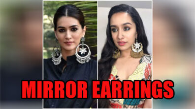 In Love With Mirror Earrings: Take Cues From Kriti Sanon & Shraddha Kapoor