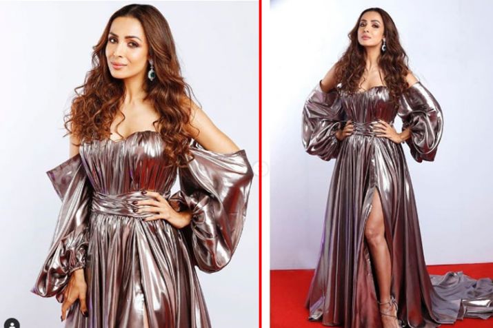 In Love With Off-Shoulder Metallic Dresses: Take Inspiration From Malaika Arora & Deepika Padukone - 0