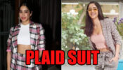 In Love With Plaid Suit: Take Fashion Cues From Ananya Panday & Janhvi Kapoor