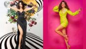 In love with solid colour monotone midi dresses? Kriti Sanon & Janhvi Kapoor are your inspirations this week