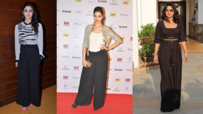 In love with the palazzo trouser fashion? Take cues from Alia Bhatt, Deepika Padukone & Priyanka Chopra