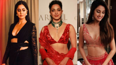 In love with the plunging neckline style? Take cues from Katrina Kaif, Kiara Advani & Disha Patani’s wardrobe