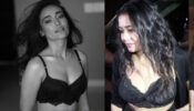 In love with the sensuous hot black bralette style? Take inspiration from Surbhi Jyoti & Neha Kakkar