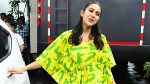 [In Pic] Sara Ali Khan’s super cute ‘agar magar’ green casuals will make you crush on her