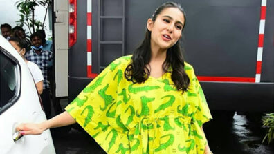 [In Pic] Sara Ali Khan’s super cute ‘agar magar’ green casuals will make you crush on her