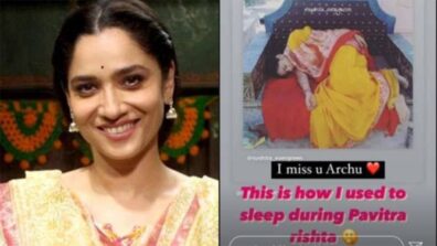 Inspiring: When ‘Hardworking’ Ankita Lokhande used to sleep in a saree during Pavitra Rishta shoot