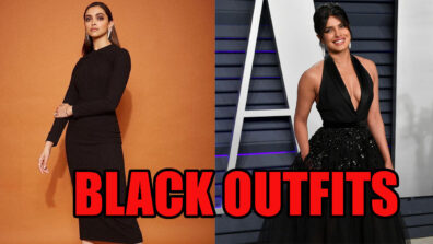 Is Your Favorite, Black Color? Steal Blackish Outfits From Deepika Padukone & Priyanka Chopra