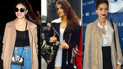 Jacqueline Fernandez, Aishwarya Rai, Sonam Kapoor & their hottest ‘boss babe’ vibes in embellished overcoats