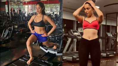 Janhvi Kapoor & Tamannaah Bhatia unleash their ‘workout hotness’, see viral moments