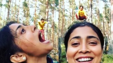 Jungle Hottie: Shriya Saran enjoys fun jungle time with husband Andrei Koscheev