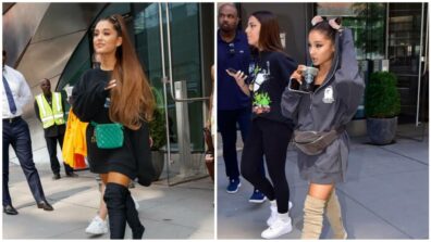 Feel The Heat: When Ariana Grande Was Spotted Wearing Only Sweatshirts