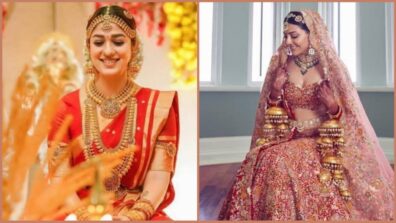 Kajal Agarwal Vs Nayanthara: Which Diva Has Your Attention In Bridal Lehenga?