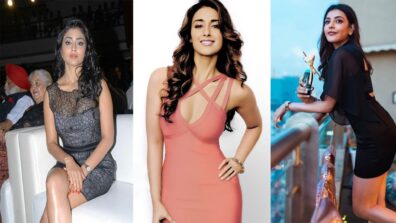 Kajal Aggarwal, Ileana D’Cruz & Shriya Saran’s Hottest Bodycon Prints For Red Carpet Fashion Moments