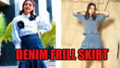 Kajal Aggarwal Vs Rakul Preet: Which Diva Sizzled In Denim Frill Skirts?
