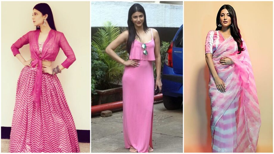 Kajal Aggarwal Vs Shruti Haasan: Which Diva Looks Pretty In Pink? - 1