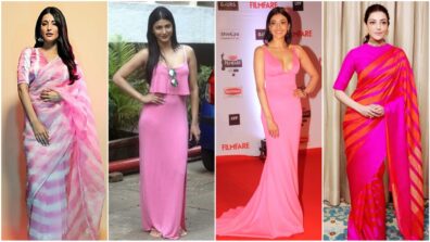 Kajal Aggarwal Vs Shruti Haasan: Which Diva Looks Pretty In Pink?