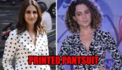Kangana Ranaut Vs Vaani Kapoor: Which Hot Diva Wore The Printed Pantsuit Better?