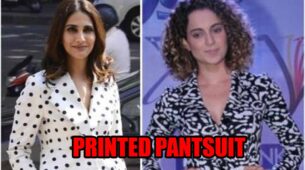 Kangana Ranaut Vs Vaani Kapoor: Which Hot Diva Wore The Printed Pantsuit Better?