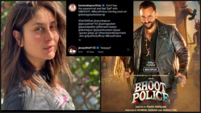 Kareena Kapoor drops first look of Saif Ali Khan from ‘Bhoot Police’, Jacqueline Fernandez goes ‘yeaayyy’