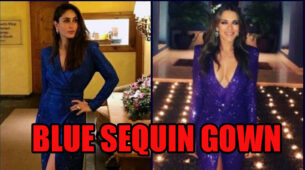 Kareena Kapoor Vs Elizabeth Hurley: Which Diva Stabs Hearts In Blue Sequin Gown?