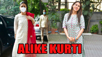 Kareena Kapoor Vs Sara Ali Khan: Who Slew In An Alike Kurti?