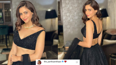 Kasautii Zindagi Kayy babe Aamna Sharif shares super hot backless photo, Parth Samthaan is lovestruck