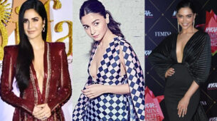 Katrina Kaif, Alia Bhatt, Deepika Padukone & plunging neckline dresses, a dream visual delight