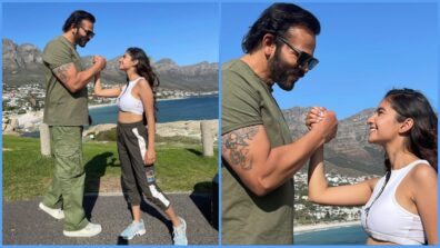 Khatron Ke Khiladi: Anushka Sen looks stunning in white bralette as she shares private moment with Rohit Shetty