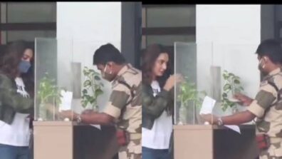 Kiara Advani Removes Mask at Airport for Identity Check; Netizens Recall This Scene From MS Dhoni’s Biopic, deets inside