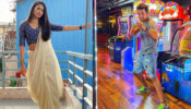 Kuch Rang Pyaar Ke Aise Bhi actress Erica Fernandes wants you to take a ‘closer look’ at her embellished hot saree avatar, Parth Samthaan shares excited photo saying ‘ready’