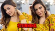 Kundali Bhagya actress Shraddha Arya looks stunning in a yellow dress, fans love it