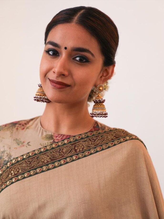 Let Your Eyes Do The Talking: Steal Monsoon Makeup Swag From Keerthy Suresh For Bold Statements - 2