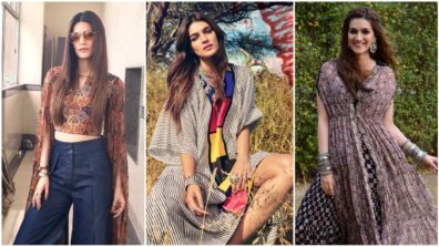 Let Your Love For Boho Fly High With Kriti Sanon’s Hot Bohemian Look