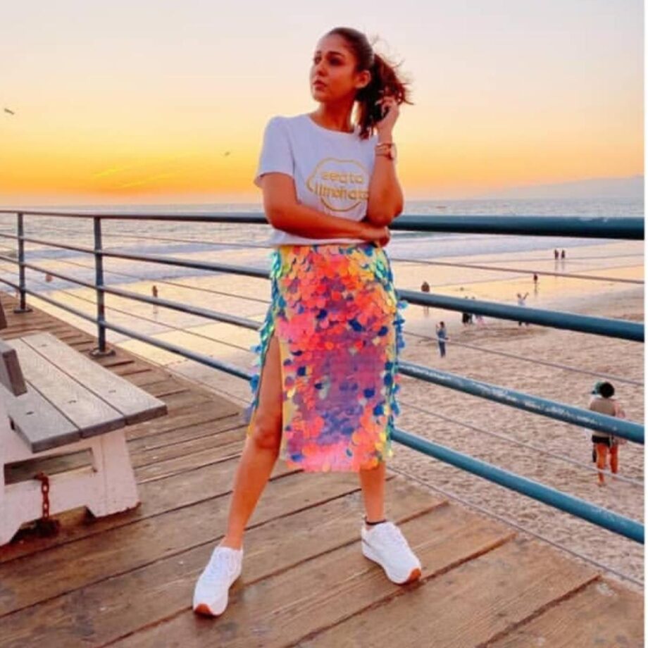 Looking For Beautiful Sequin Skirts? You Must Take Cues From Nayanthara - 0