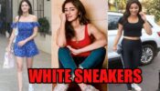 Looking For Perfect White Sneakers? Get Cues From Ananya Panday