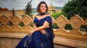 Maanvi Gagroo Looks Like A Blue-Tiful Princess In A Blue Lehenga: Yay Or Nay?
